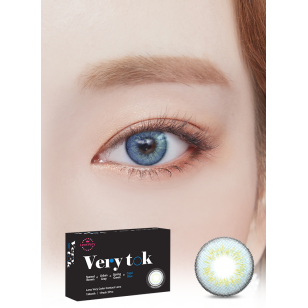 LensVery 1Month – Very Tok Capri Blue海灣藍 月拋 2片裝 